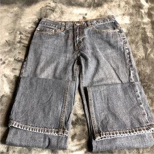 Vintage Club Monaco mid rise straight leg jeans 100% cotton- size 2